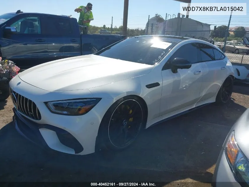 2020 Mercedes-Benz Amg Gt 63 4-Door Coupe S VIN: WDD7X8KB7LA015042 Lot: 40452161