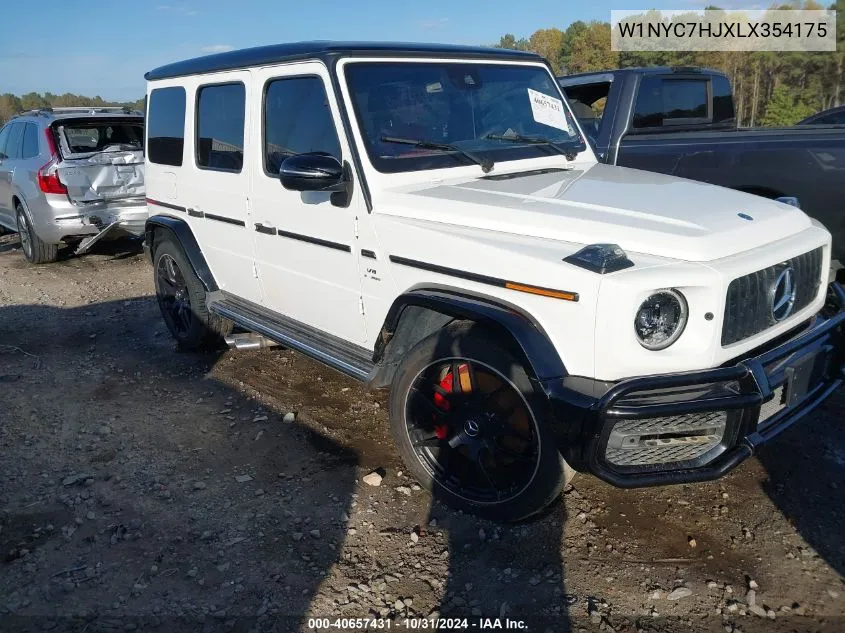 2020 Mercedes-Benz Amg G 63 4Matic VIN: W1NYC7HJXLX354175 Lot: 40657431