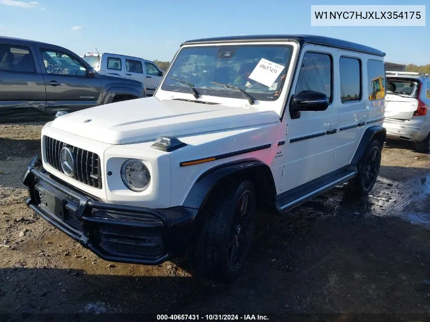 2020 Mercedes-Benz Amg G 63 4Matic VIN: W1NYC7HJXLX354175 Lot: 40657431