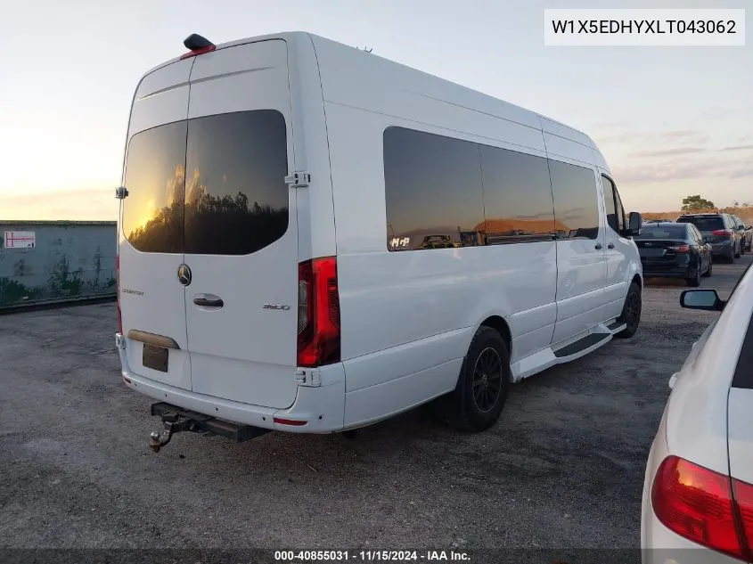 2020 Mercedes-Benz Sprinter 3500 High Roof V6 VIN: W1X5EDHYXLT043062 Lot: 40855031