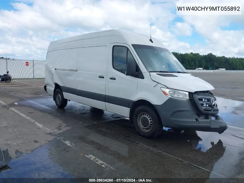 2021 Mercedes-Benz Sprinter 2500 High Roof I4 VIN: W1W40CHY9MT055892 Lot: 39834260