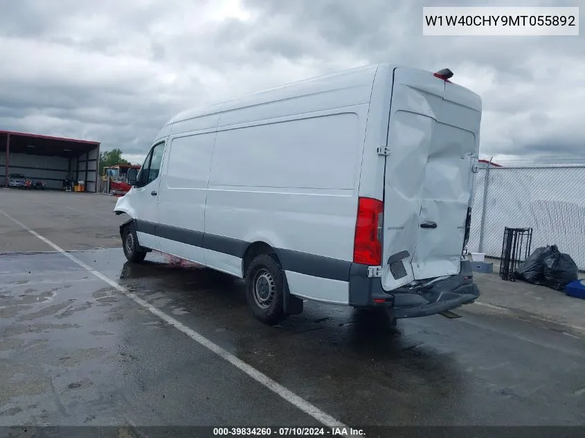 2021 Mercedes-Benz Sprinter 2500 High Roof I4 VIN: W1W40CHY9MT055892 Lot: 39834260