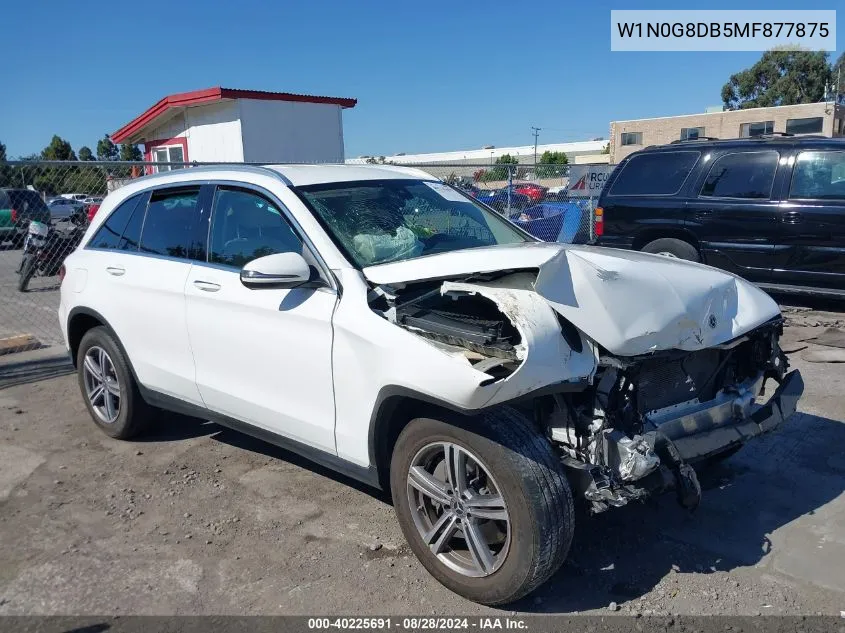 2021 Mercedes-Benz Glc 300 Suv VIN: W1N0G8DB5MF877875 Lot: 40225691