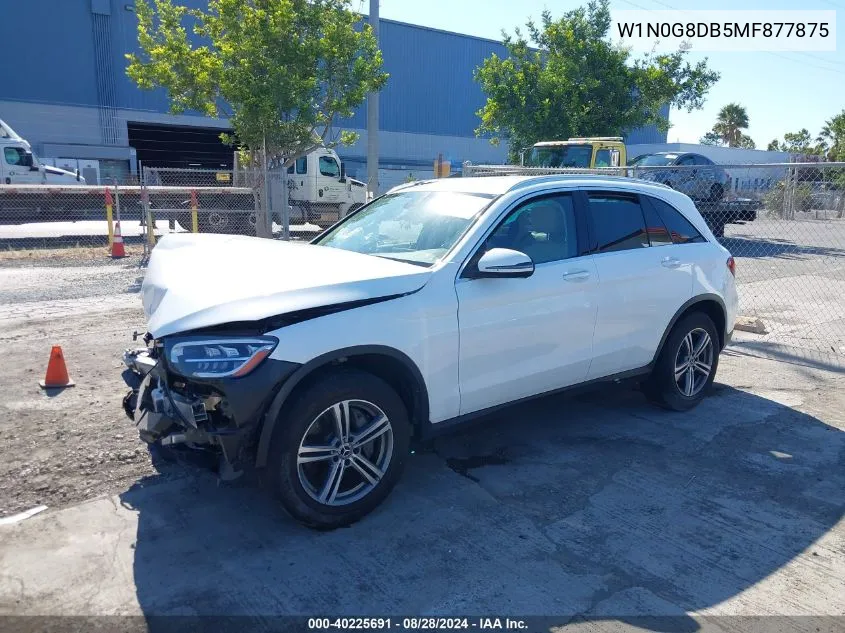 2021 Mercedes-Benz Glc 300 Suv VIN: W1N0G8DB5MF877875 Lot: 40225691