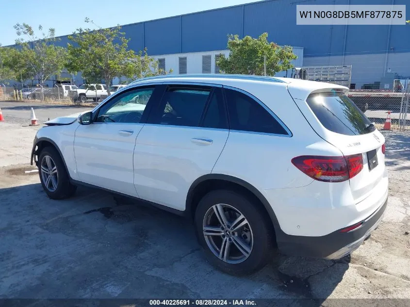 2021 Mercedes-Benz Glc 300 Suv VIN: W1N0G8DB5MF877875 Lot: 40225691