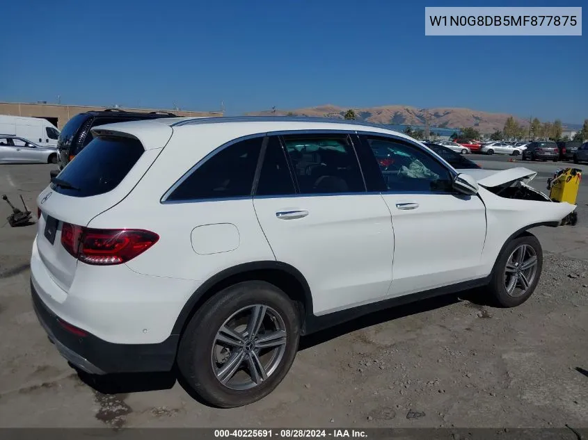 2021 Mercedes-Benz Glc 300 Suv VIN: W1N0G8DB5MF877875 Lot: 40225691