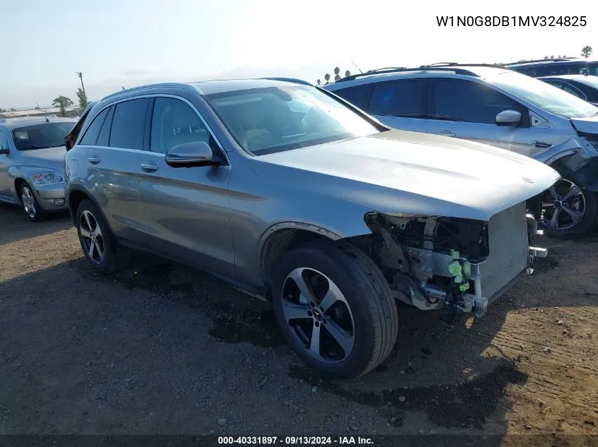 2021 Mercedes-Benz Glc 300 Suv VIN: W1N0G8DB1MV324825 Lot: 40331897