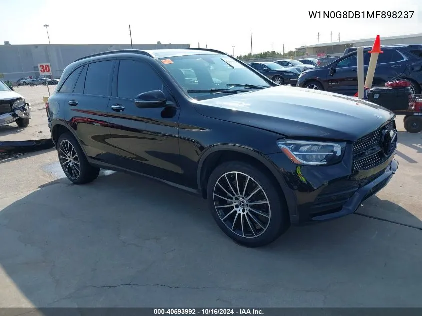 2021 Mercedes-Benz Glc 300 Suv VIN: W1N0G8DB1MF898237 Lot: 40593992