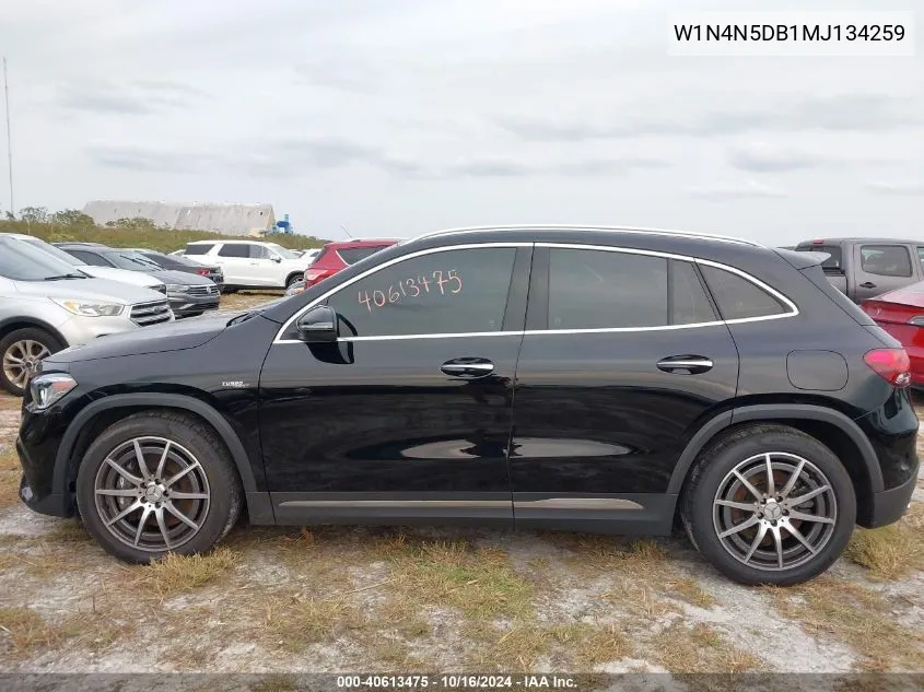 2021 Mercedes-Benz Amg Gla 45 4Matic VIN: W1N4N5DB1MJ134259 Lot: 40613475