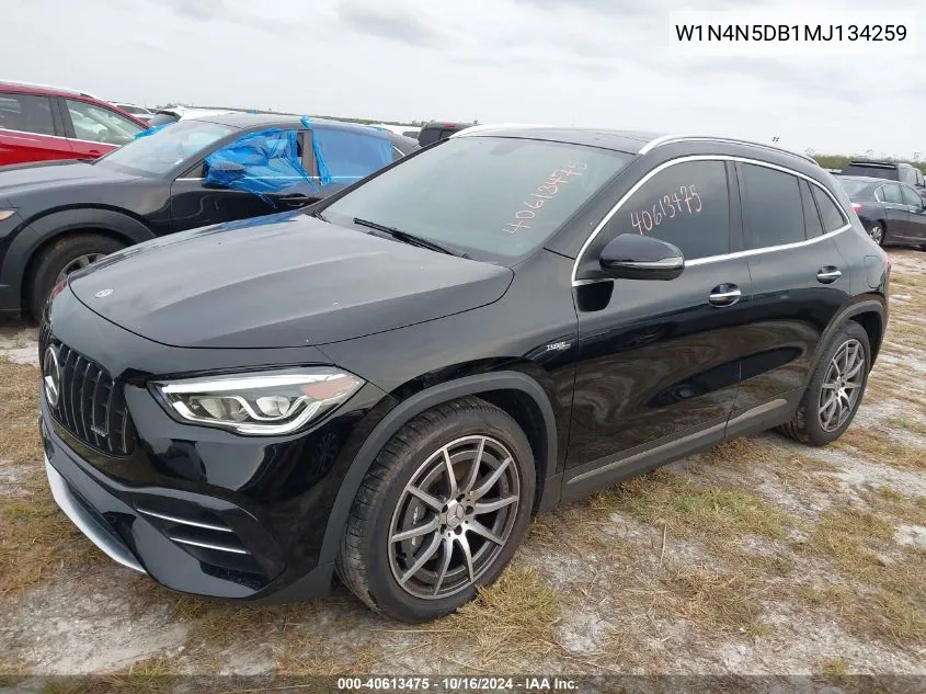 2021 Mercedes-Benz Amg Gla 45 4Matic VIN: W1N4N5DB1MJ134259 Lot: 40613475