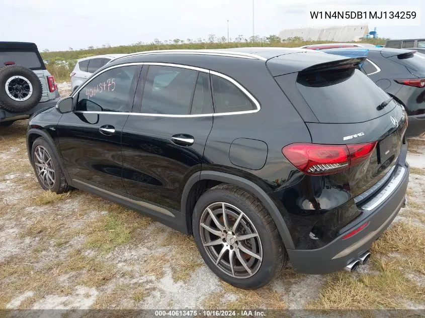 2021 Mercedes-Benz Amg Gla 45 4Matic VIN: W1N4N5DB1MJ134259 Lot: 40613475