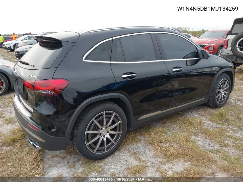 2021 Mercedes-Benz Amg Gla 45 4Matic VIN: W1N4N5DB1MJ134259 Lot: 40613475