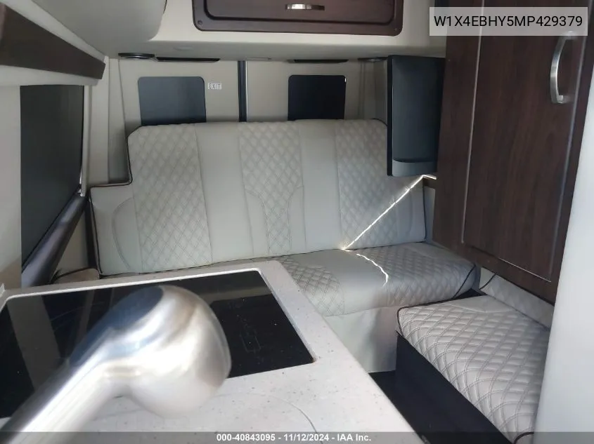 2021 Mercedes-Benz Sprinter 2500 Standard Roof V6 VIN: W1X4EBHY5MP429379 Lot: 40843095