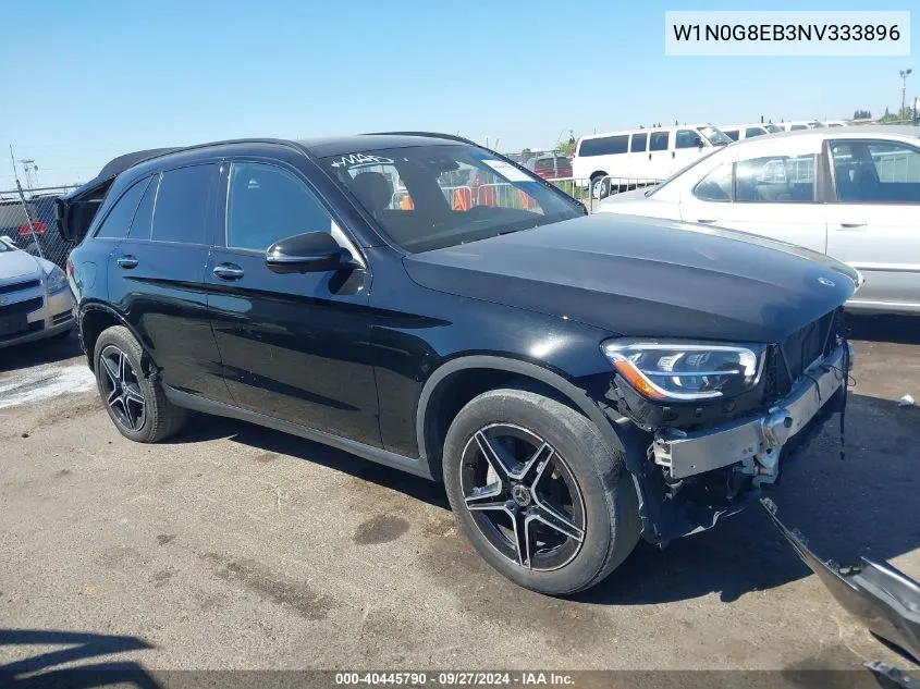 2022 Mercedes-Benz Glc 300 4Matic Suv VIN: W1N0G8EB3NV333896 Lot: 40445790