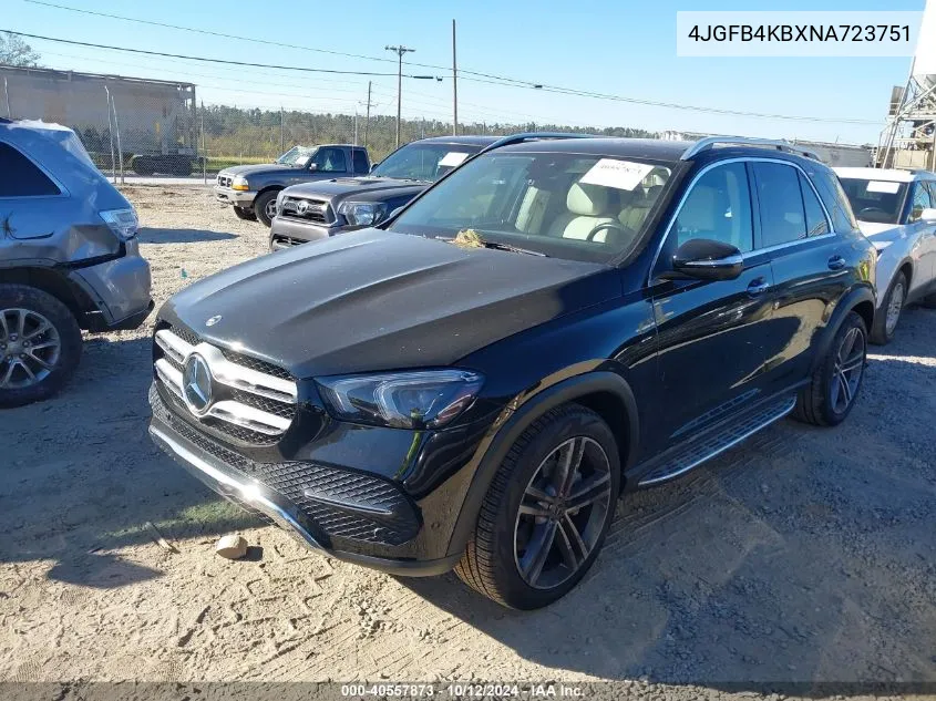 2022 Mercedes-Benz Gle 350 4Matic VIN: 4JGFB4KBXNA723751 Lot: 40557873