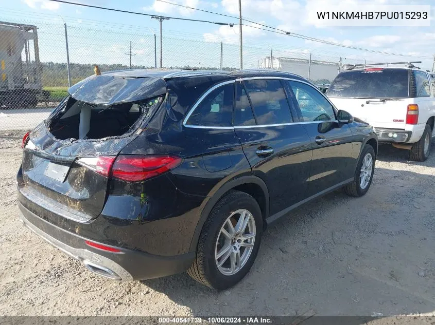 2023 Mercedes-Benz Glc 300 4Matic Suv VIN: W1NKM4HB7PU015293 Lot: 40541739