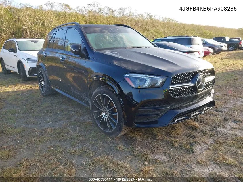 2023 Mercedes-Benz Gle 350 4Matic VIN: 4JGFB4KB6PA908236 Lot: 40590411