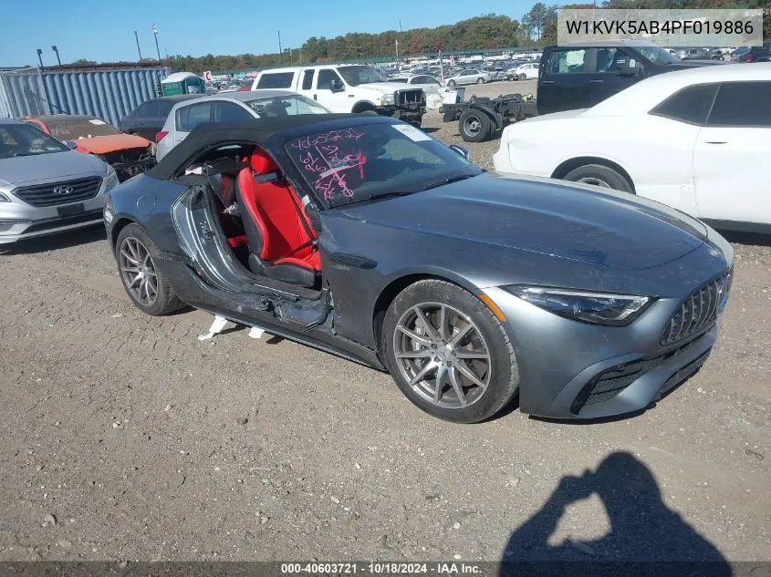 2023 Mercedes-Benz Amg Sl 43 4Matic+ VIN: W1KVK5AB4PF019886 Lot: 40603721