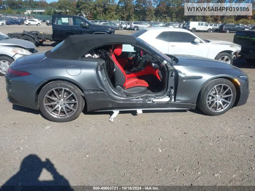 2023 Mercedes-Benz Amg Sl 43 4Matic+ VIN: W1KVK5AB4PF019886 Lot: 40603721