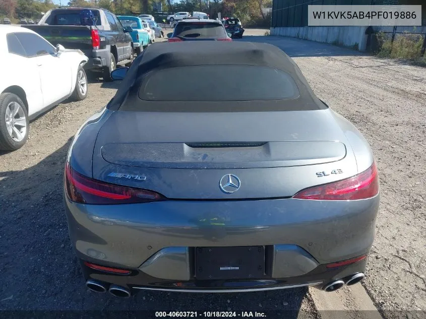 2023 Mercedes-Benz Amg Sl 43 4Matic+ VIN: W1KVK5AB4PF019886 Lot: 40603721