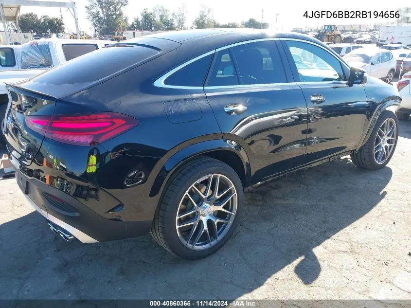 2024 Mercedes-Benz Amg Gle 53 Coupe 4Matic+ VIN: 4JGFD6BB2RB194656 Lot: 40860365