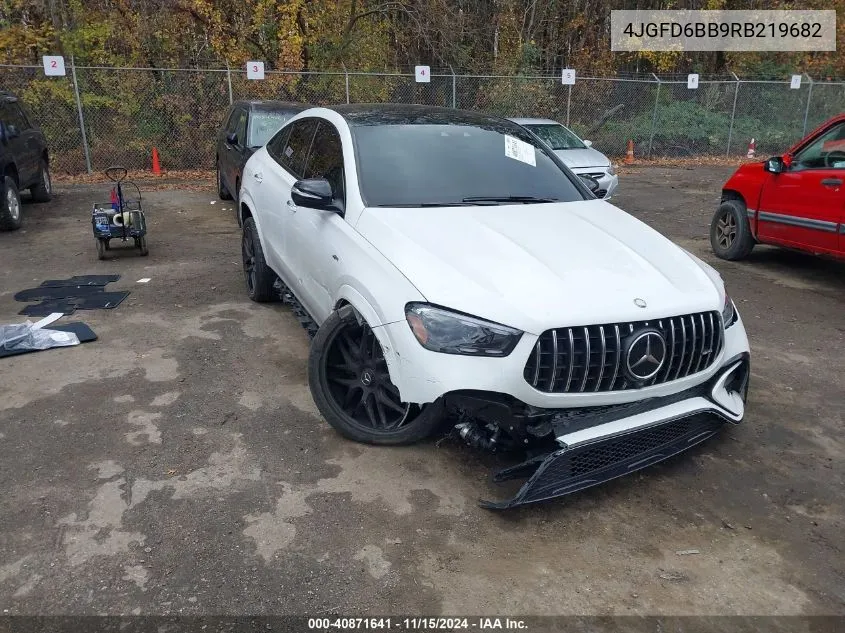 2024 Mercedes-Benz Amg Gle 53 Coupe 4Matic+ VIN: 4JGFD6BB9RB219682 Lot: 40871641