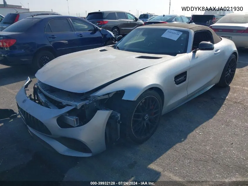 2018 Mercedes-Benz Amg Gt C VIN: WDDYK8AAXJA021930 Lot: 39932128