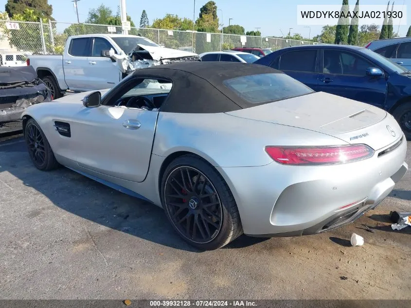 2018 Mercedes-Benz Amg Gt C VIN: WDDYK8AAXJA021930 Lot: 39932128