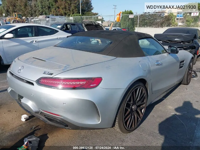 2018 Mercedes-Benz Amg Gt C VIN: WDDYK8AAXJA021930 Lot: 39932128