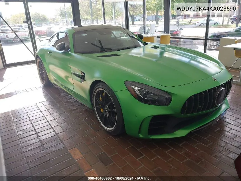 2019 Mercedes-Benz Amg Gt R VIN: WDDYJ7KA4KA023590 Lot: 40468962