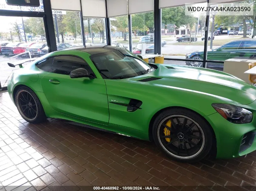 2019 Mercedes-Benz Amg Gt R VIN: WDDYJ7KA4KA023590 Lot: 40468962