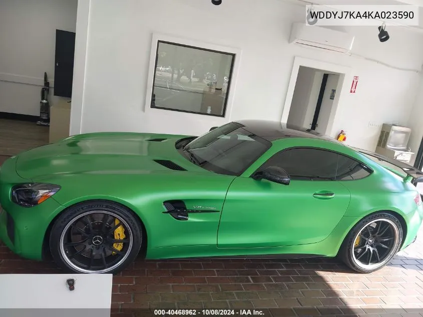 2019 Mercedes-Benz Amg Gt R VIN: WDDYJ7KA4KA023590 Lot: 40468962