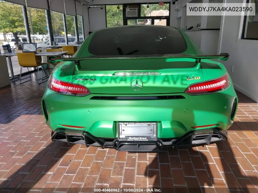 2019 Mercedes-Benz Amg Gt R VIN: WDDYJ7KA4KA023590 Lot: 40468962