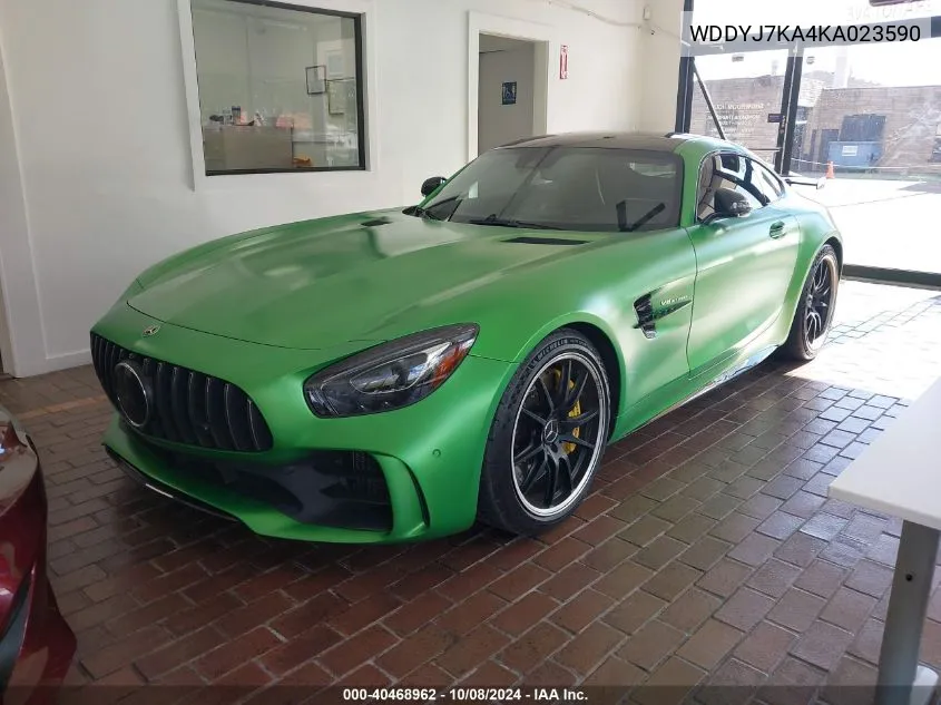 2019 Mercedes-Benz Amg Gt R VIN: WDDYJ7KA4KA023590 Lot: 40468962