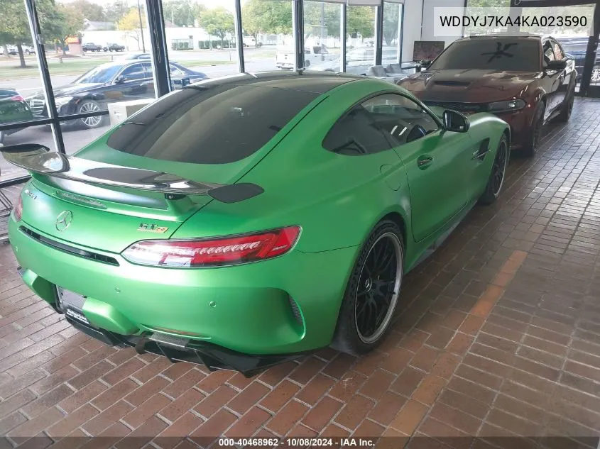 2019 Mercedes-Benz Amg Gt R VIN: WDDYJ7KA4KA023590 Lot: 40468962