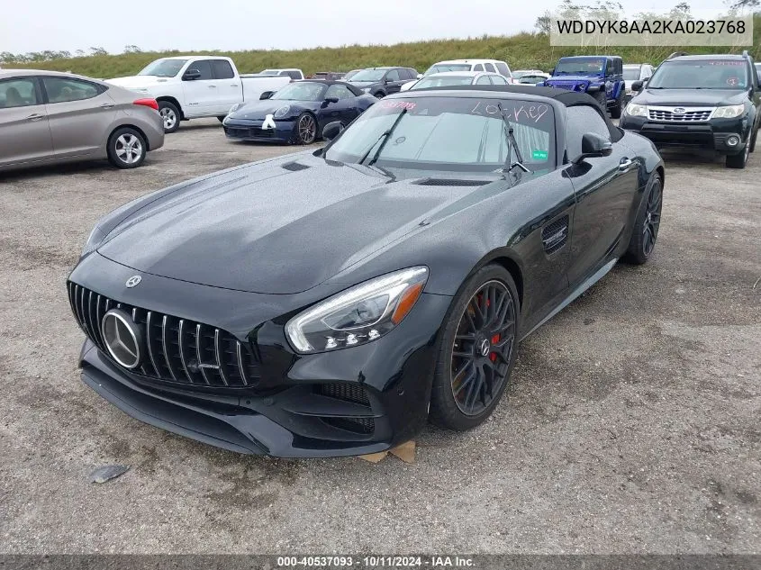 2019 Mercedes-Benz Amg Gt C VIN: WDDYK8AA2KA023768 Lot: 40537093