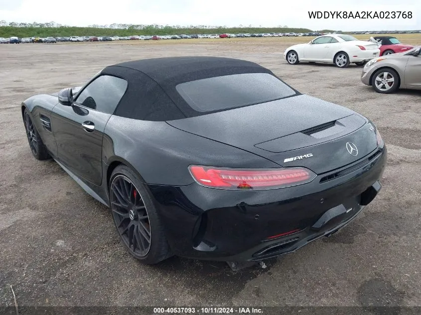 2019 Mercedes-Benz Amg Gt C VIN: WDDYK8AA2KA023768 Lot: 40537093