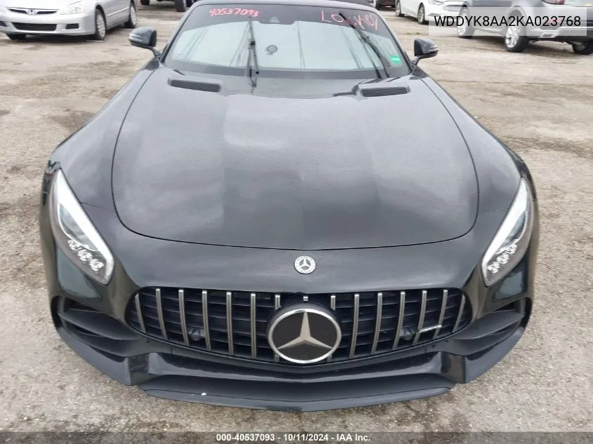 2019 Mercedes-Benz Amg Gt C VIN: WDDYK8AA2KA023768 Lot: 40537093