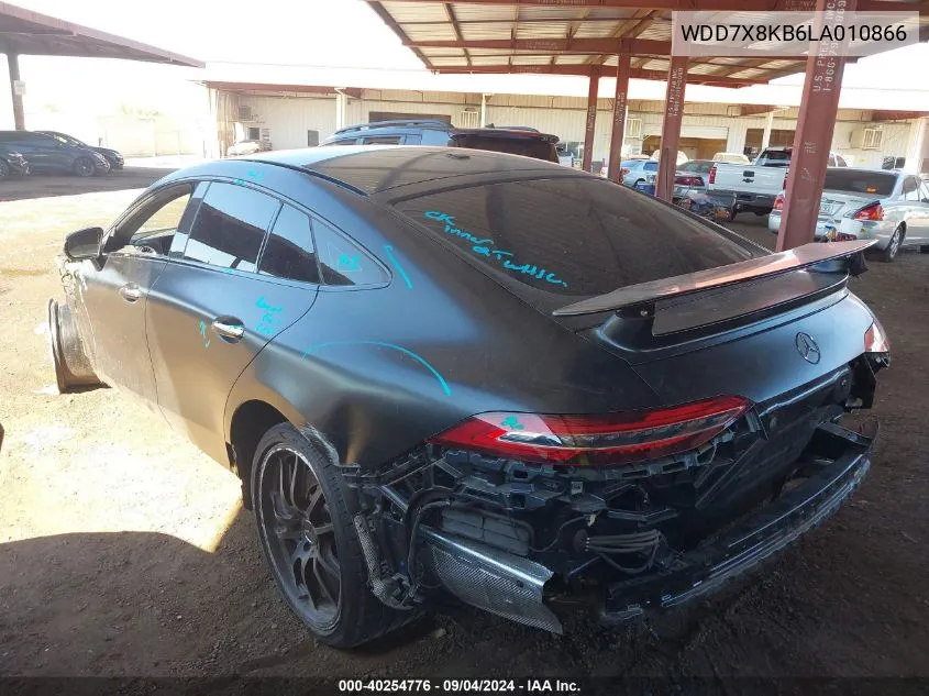 2020 Mercedes-Benz Amg Gt 63 4-Door Coupe S VIN: WDD7X8KB6LA010866 Lot: 40254776