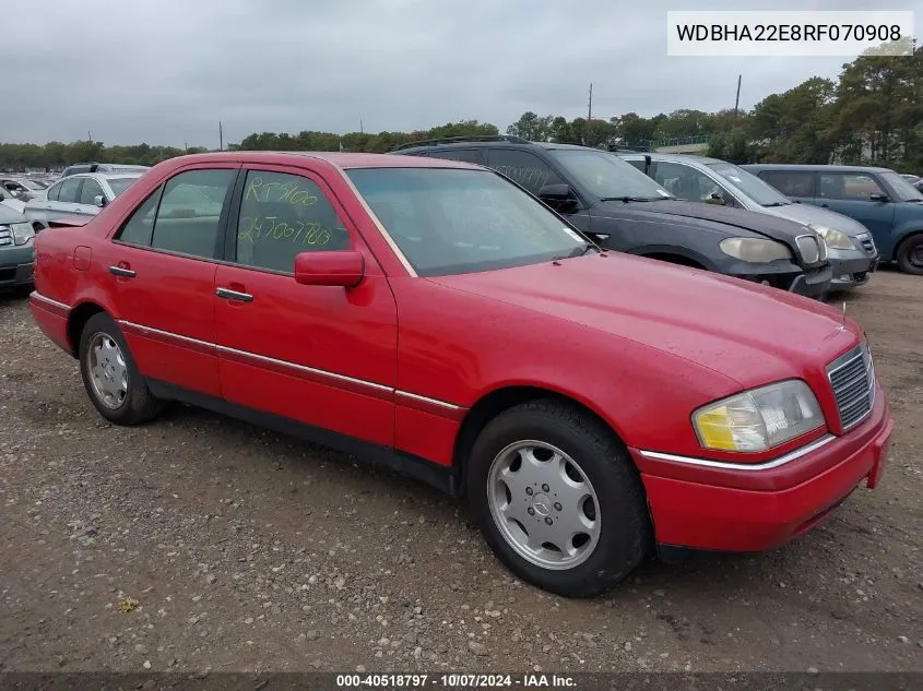 1994 Mercedes-Benz C 220 VIN: WDBHA22E8RF070908 Lot: 40518797