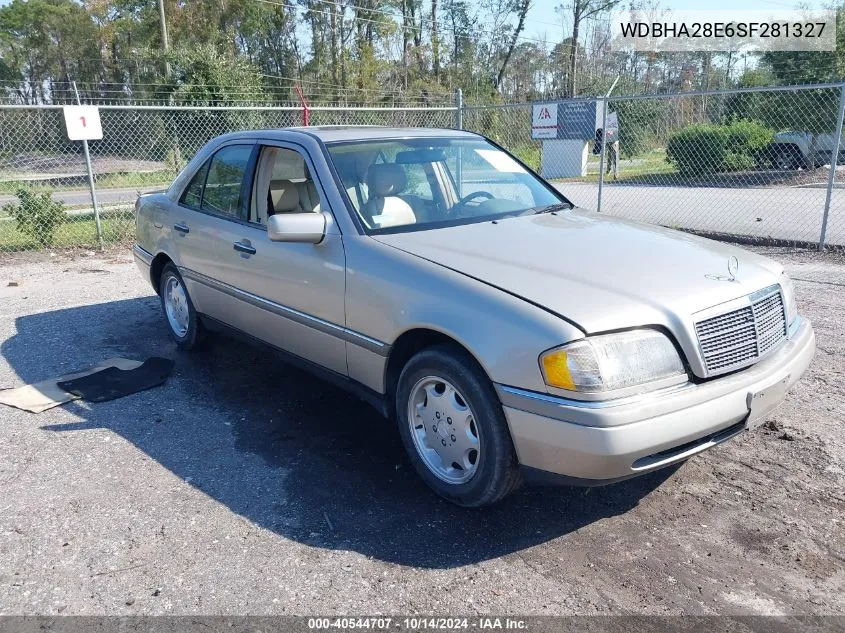 1995 Mercedes-Benz C 280 VIN: WDBHA28E6SF281327 Lot: 40544707