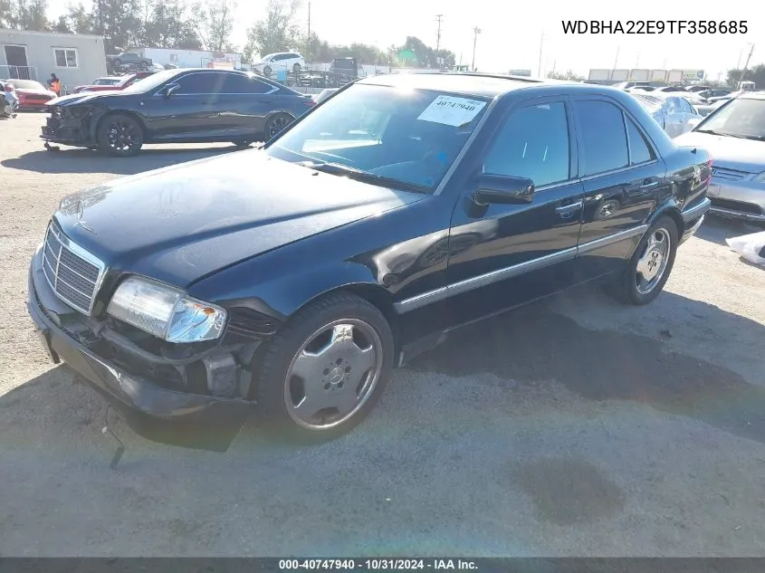 1996 Mercedes-Benz C 220 VIN: WDBHA22E9TF358685 Lot: 40747940