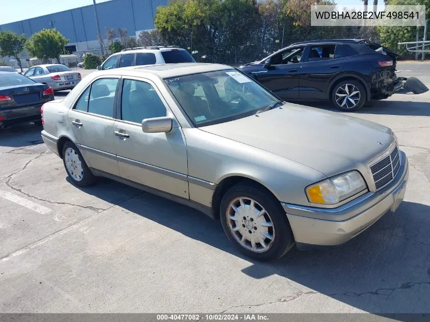 1997 Mercedes-Benz C 280 VIN: WDBHA28E2VF498541 Lot: 40477082