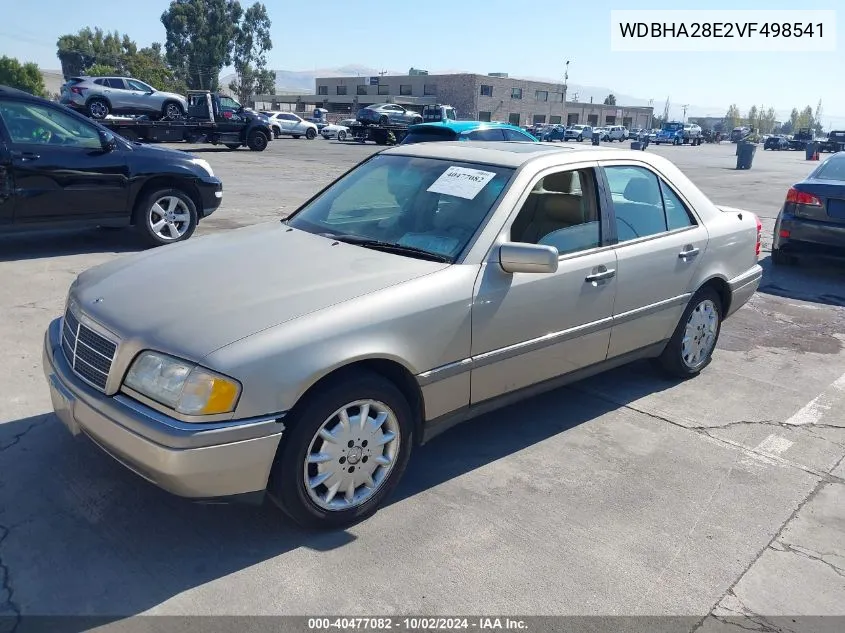 1997 Mercedes-Benz C 280 VIN: WDBHA28E2VF498541 Lot: 40477082