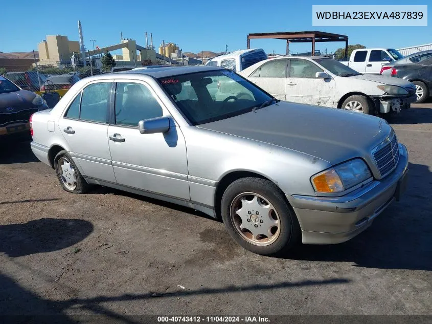 1997 Mercedes-Benz C 230 VIN: WDBHA23EXVA487839 Lot: 40743412