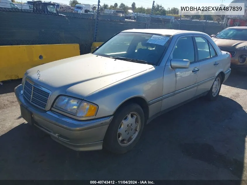 1997 Mercedes-Benz C 230 VIN: WDBHA23EXVA487839 Lot: 40743412