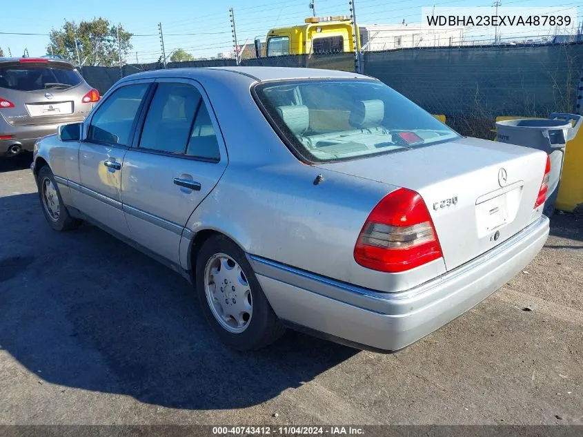 1997 Mercedes-Benz C 230 VIN: WDBHA23EXVA487839 Lot: 40743412