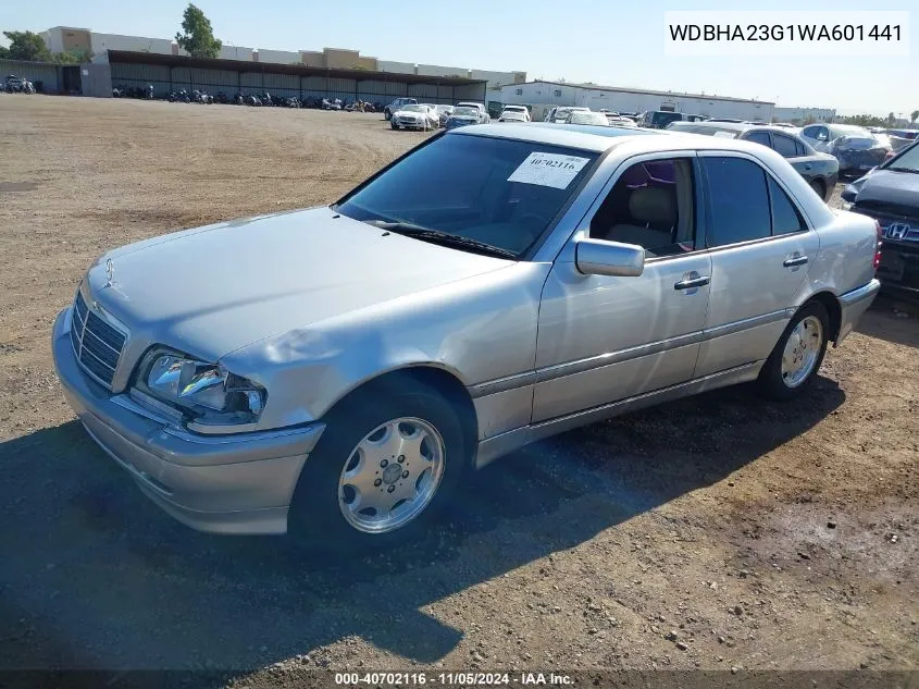 1998 Mercedes-Benz C 230 VIN: WDBHA23G1WA601441 Lot: 40702116