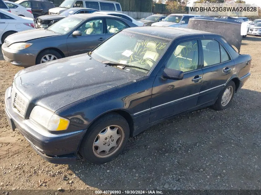 1998 Mercedes-Benz C 230 VIN: WDBHA23G8WA624828 Lot: 40706993