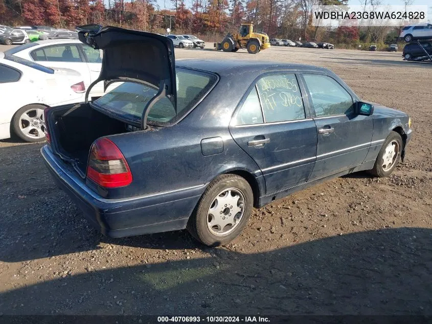 1998 Mercedes-Benz C 230 VIN: WDBHA23G8WA624828 Lot: 40706993